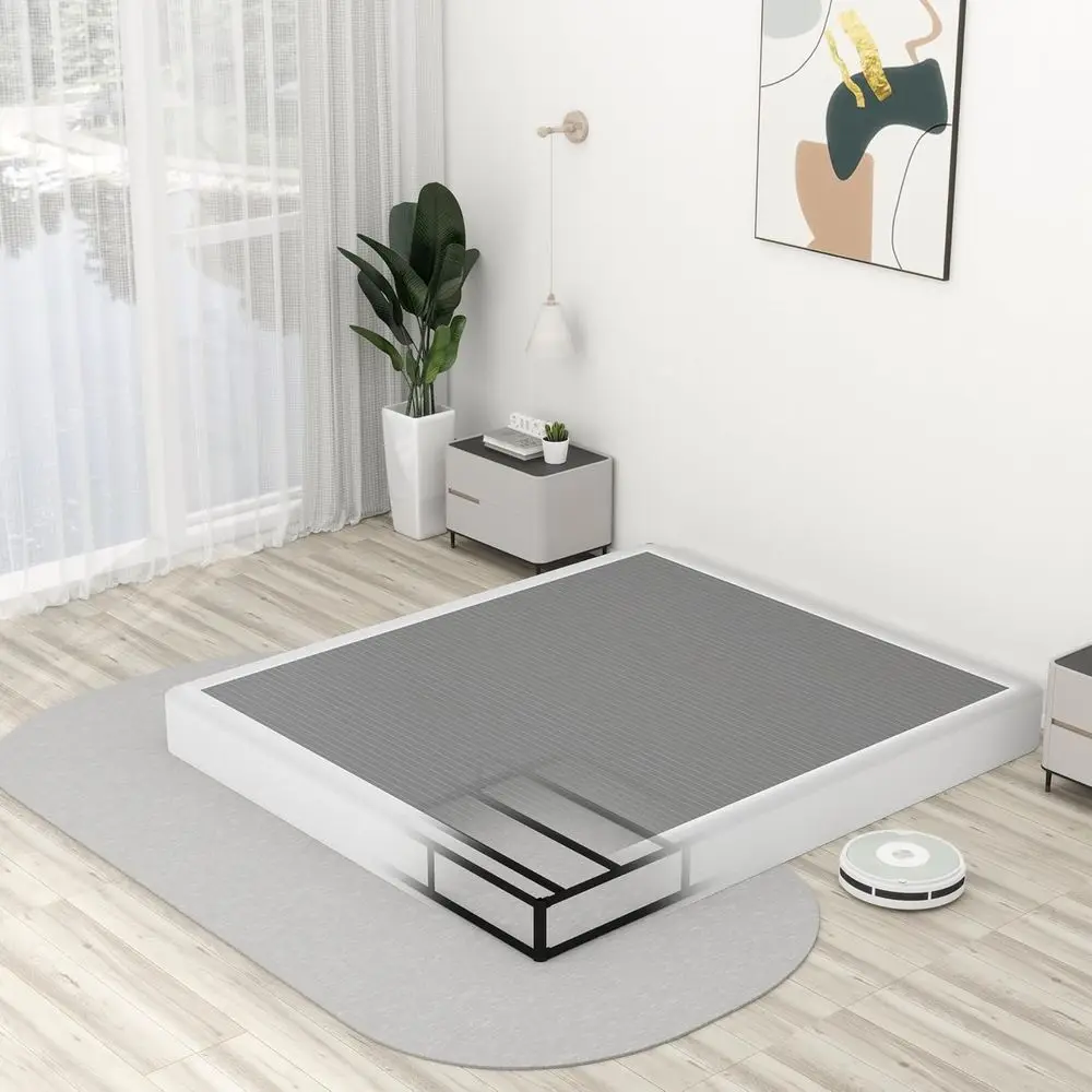 7 مرتبة معدنية شديدة التحمل كاملة الحجم مع غطاء قماش - دعم صامت مضاد للانزلاق #2