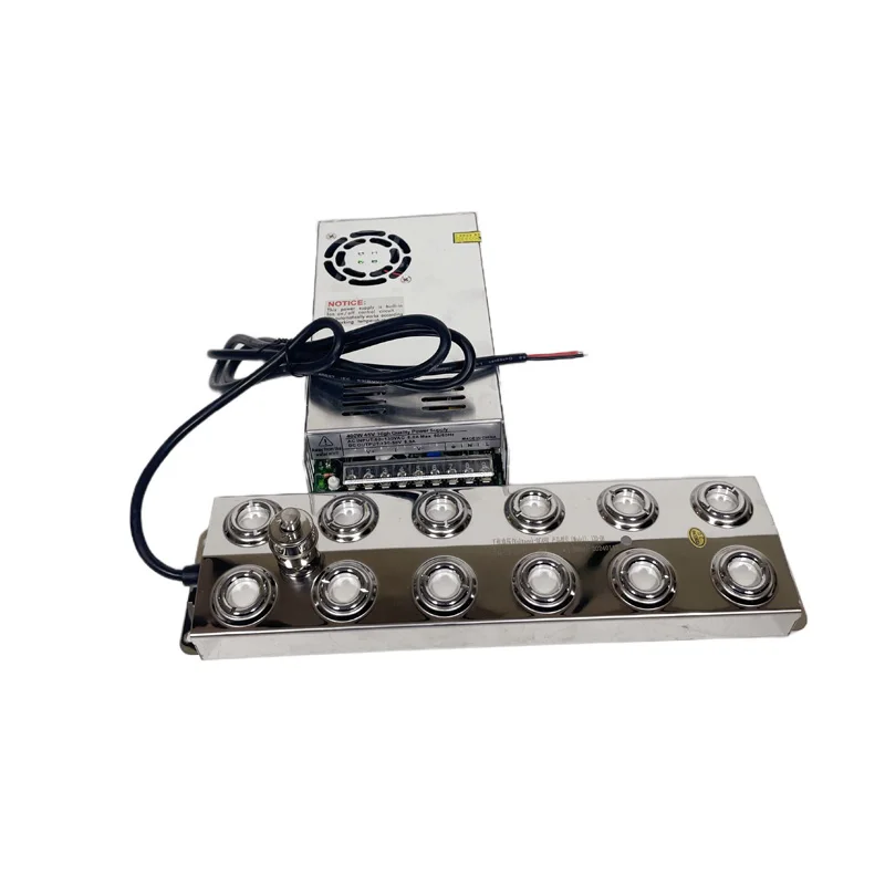 Pelembab udara industri ultrasonik portabel, 1.7Mhz kontrol kelembaban udara Pembuat kabut untuk taman