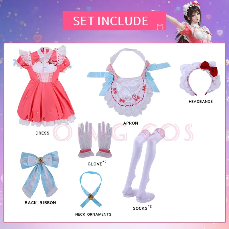 Naraka Bladepoint Kurimi Cosplay Costume Adult Carnival Uniform  Anime Halloween Party Masquerade  Costumes Women Game