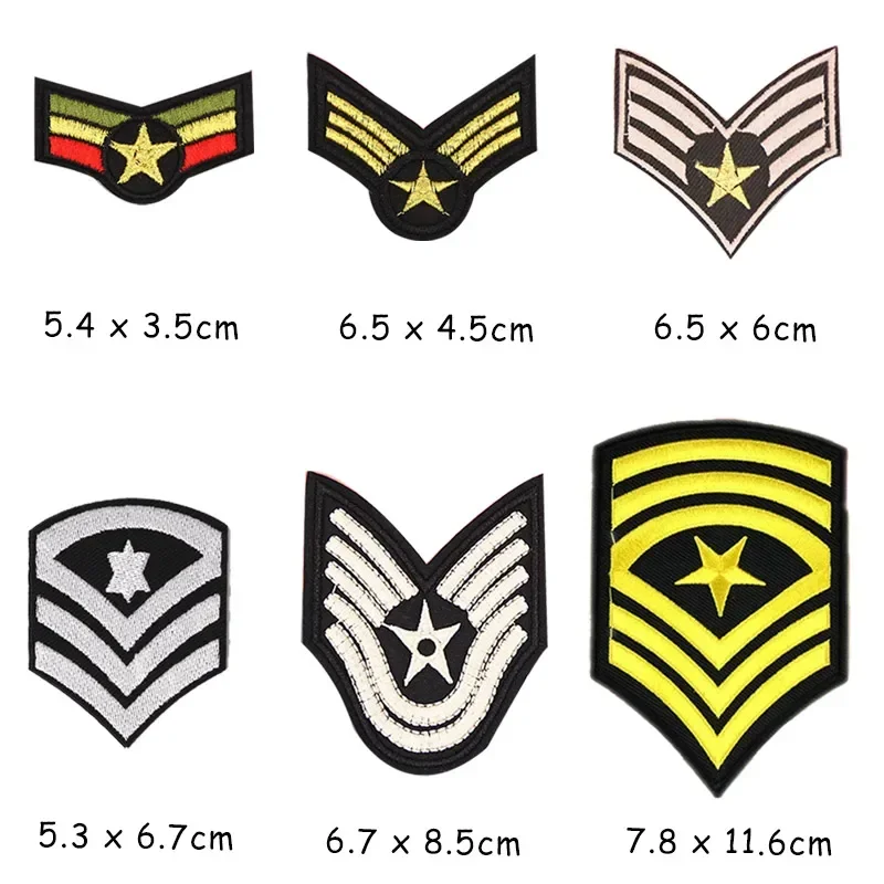 Wholesale Emblem Biker Morale Motif Iron on Patch Embroidered Applique Sewing Clothes Sticker Garment Accessories Badges Patches