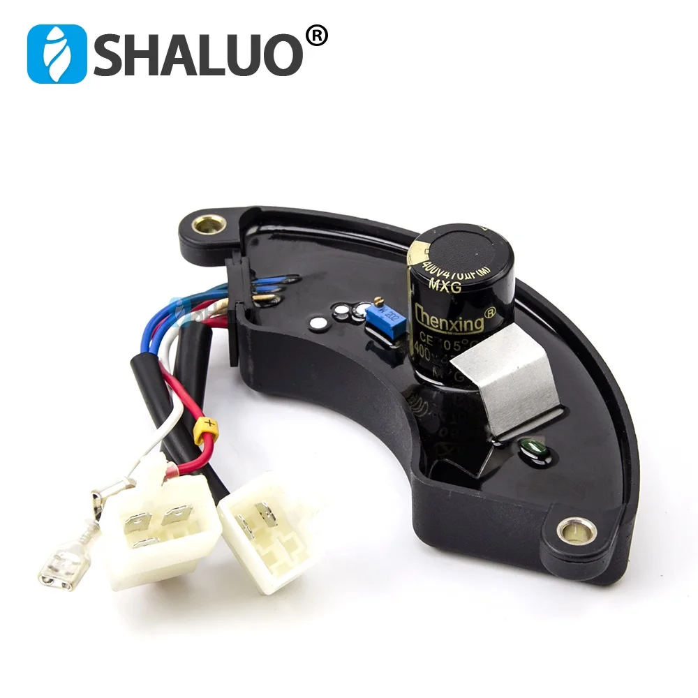 Universal 5KW 6.5KW AVR Three Phase Gasolina Generator Automatic Voltage Regulator Stabilizer Petrol Generator Parts 400V 470UF