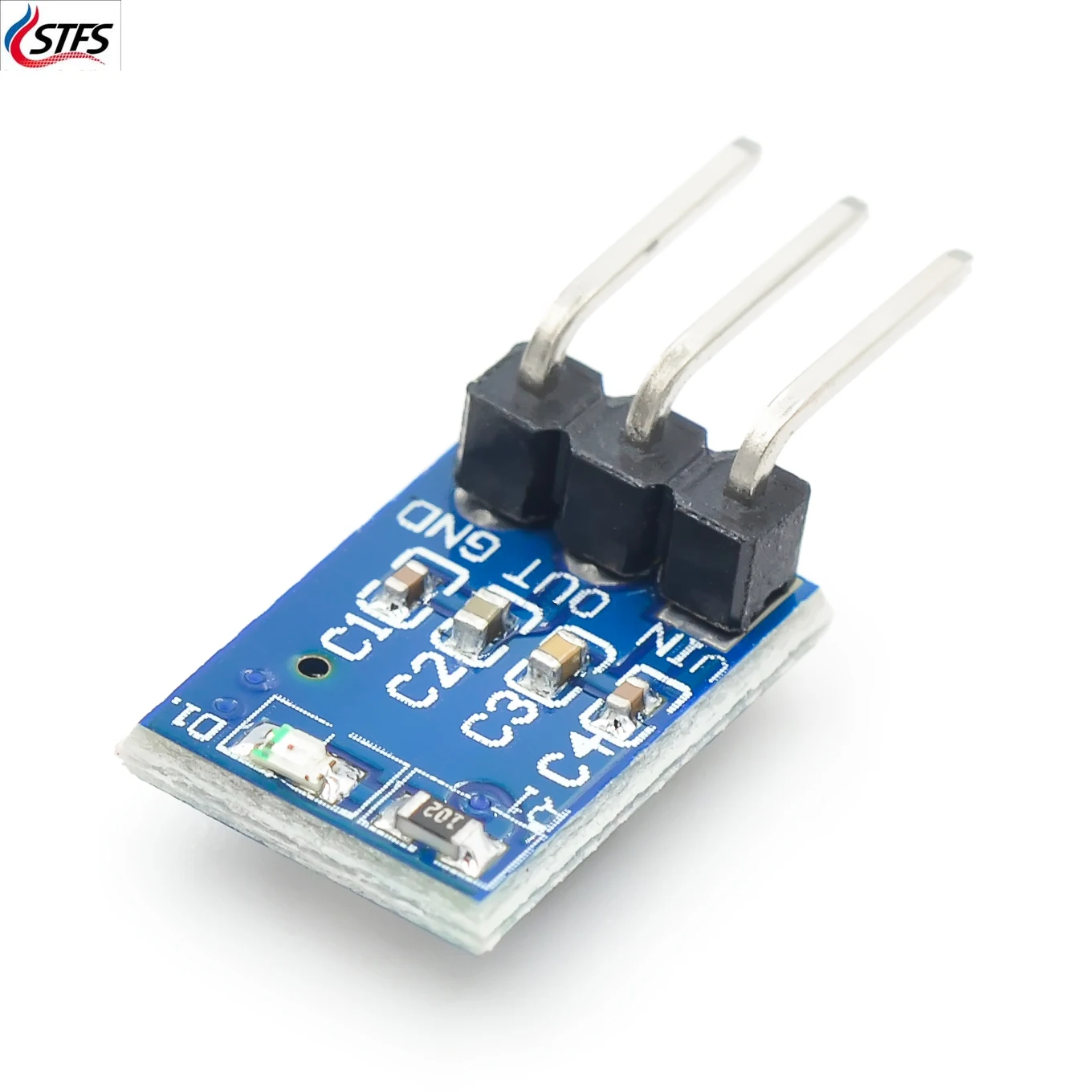 10pcs/lot DC 5V to 3.3V Step-Down Power Supply Module AMS1117-3.3 LDO 800MA