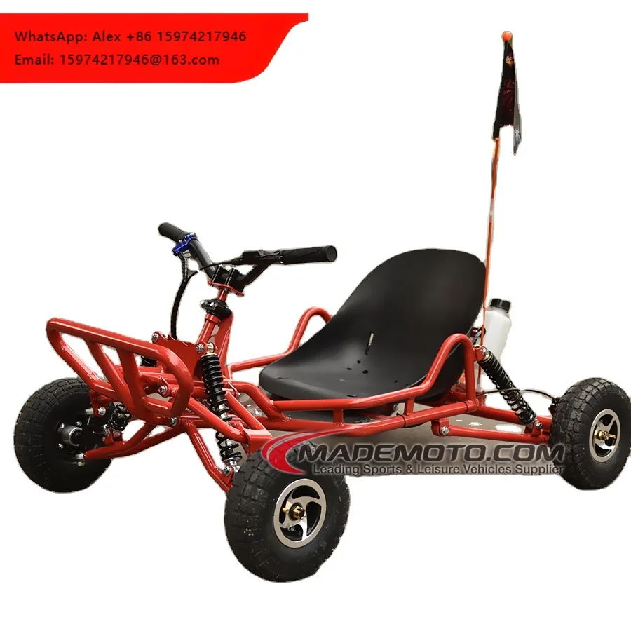 Off-Road Fun: Adult Dune Buggy With 50cc Automatic Go-Kart FXGK-001 63CC 2 Stroke Go Kart