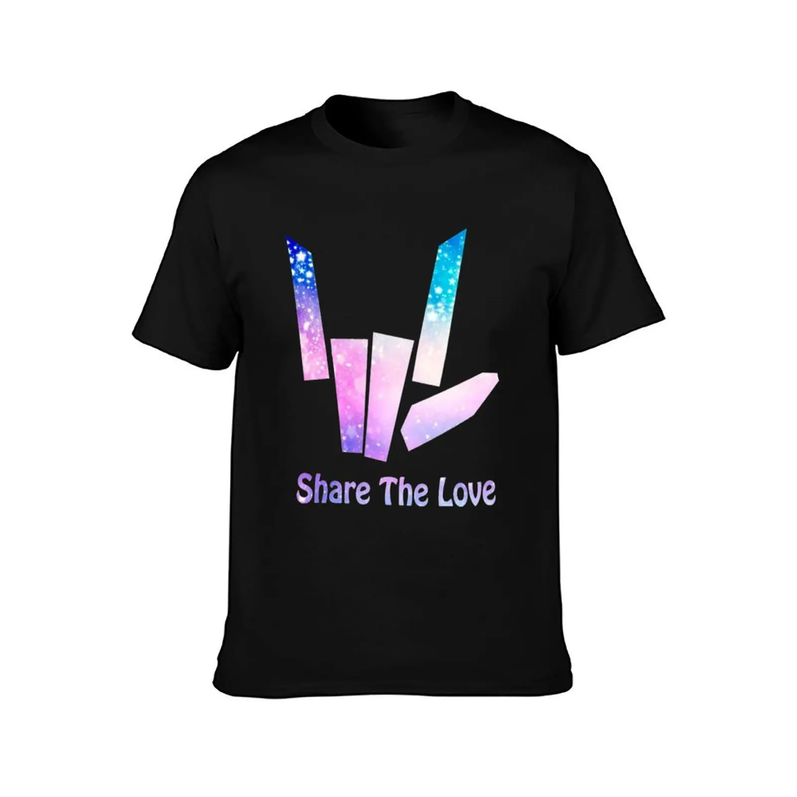 Share The Love T-Shirt Lightweight Cooling Short Sleeve Tee T-Shirt