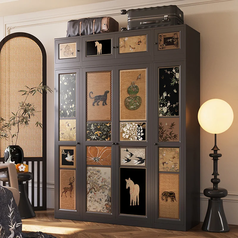 خزانة من الفولاذ الاسكندنافي قابلة للتكديس، أساسيات تخزين الملابس، خزائن الملابس، منظم مفتوح للفتيات، أثاث Armario De Ropa