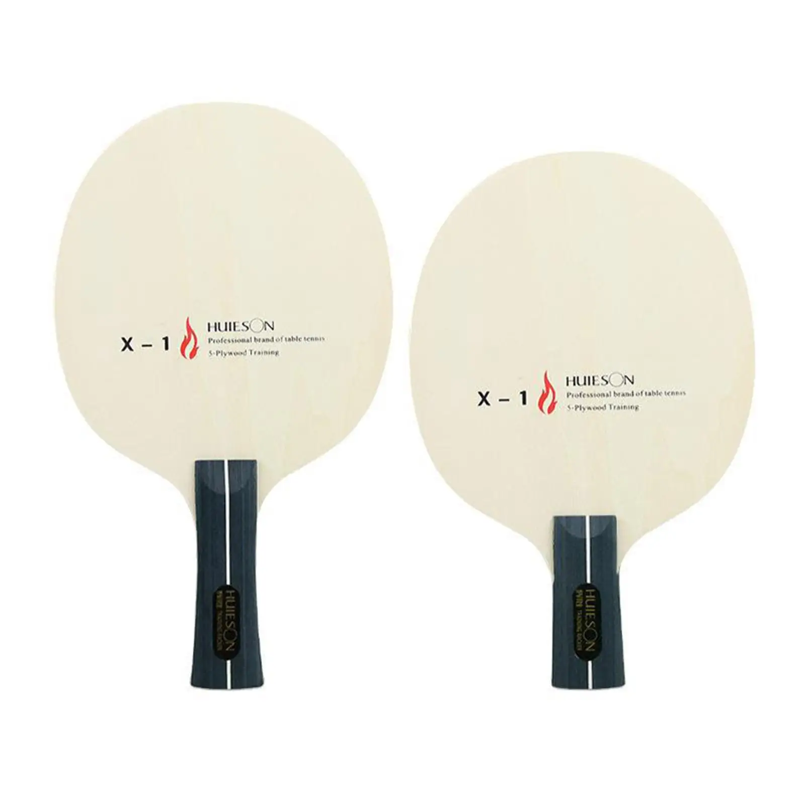 Table Tennis Blade Table Tennis Racket Baseboard Handmade Pingpong Racket Practical Base Plate Wood for Beginners Training