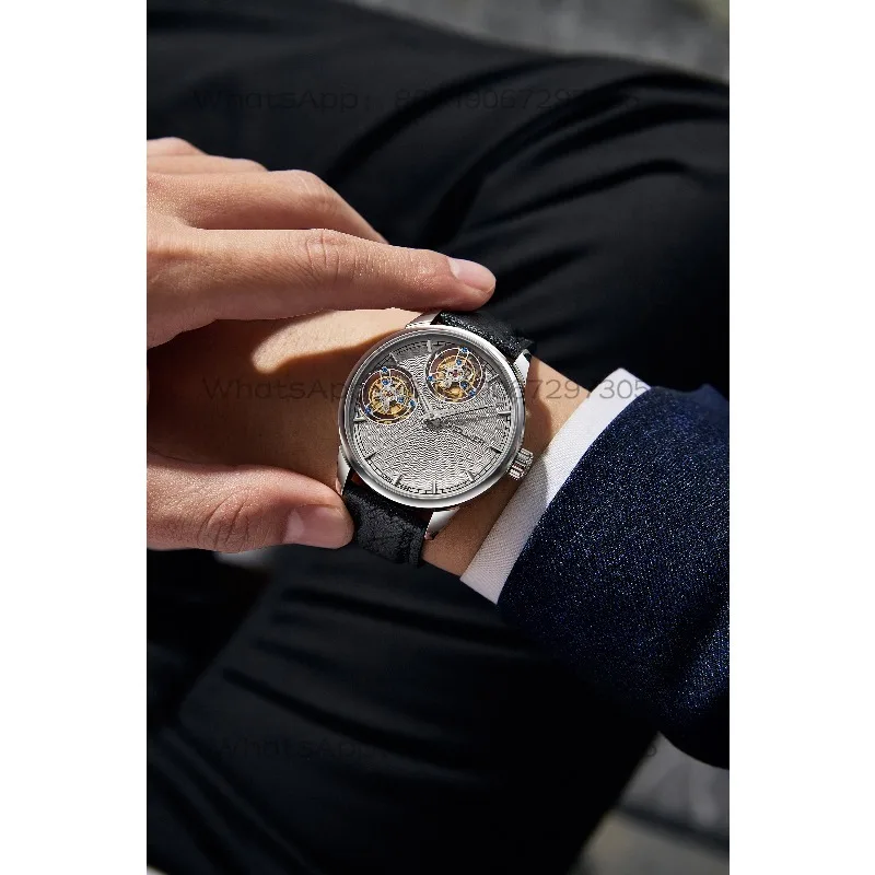 Double Tourbillon New Mechanical Watch Flight Suspension Watch