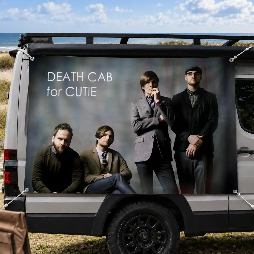 Death Cab for Cutie Indie Rock Flags Decorative Banners Suitable For Outdoor Camping Family Parties And Garden Walls Gift