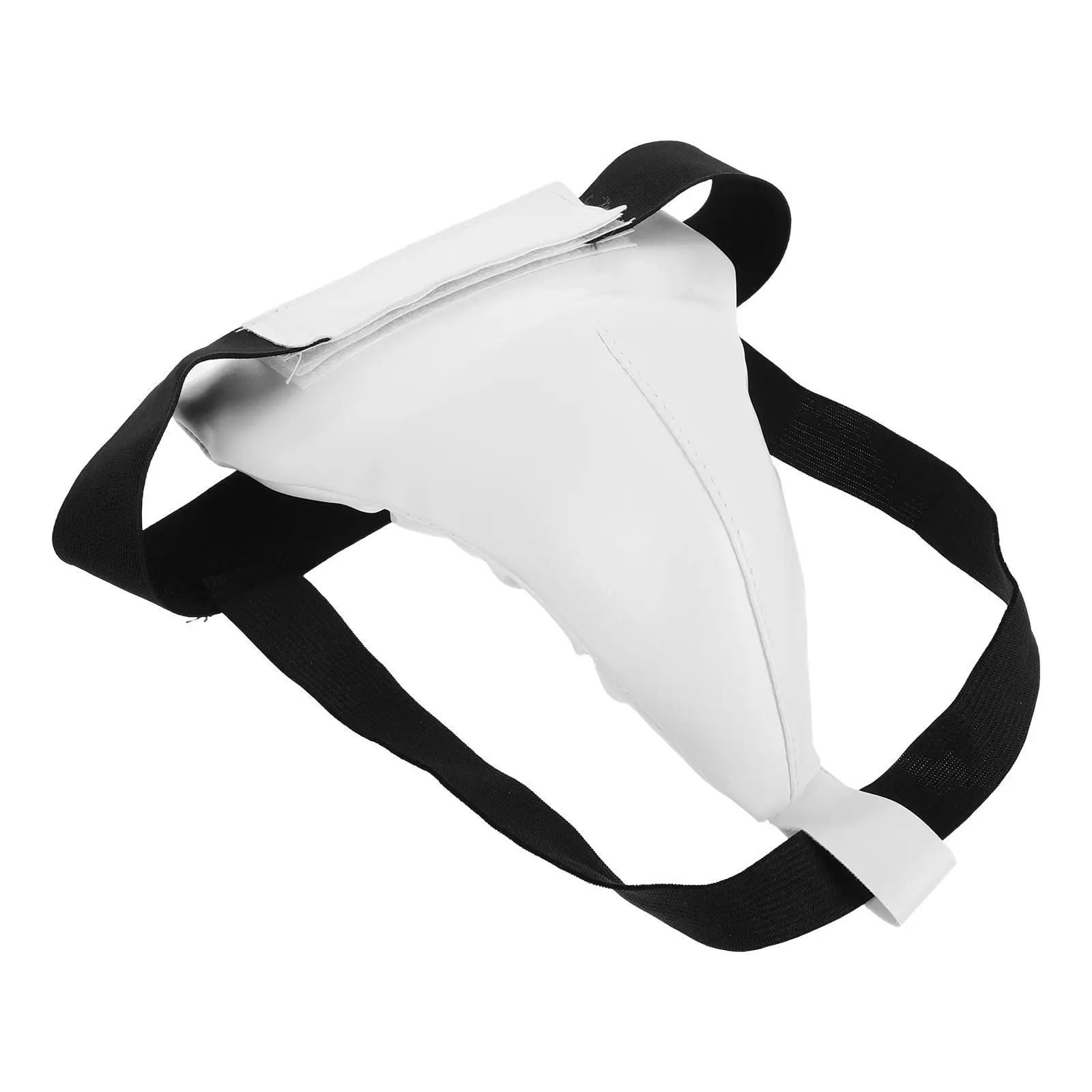 

Groin Guard Boxing Crotch Protector White Child Sports Protective Gear Portable Reusable WearResistant Professional Adjustable