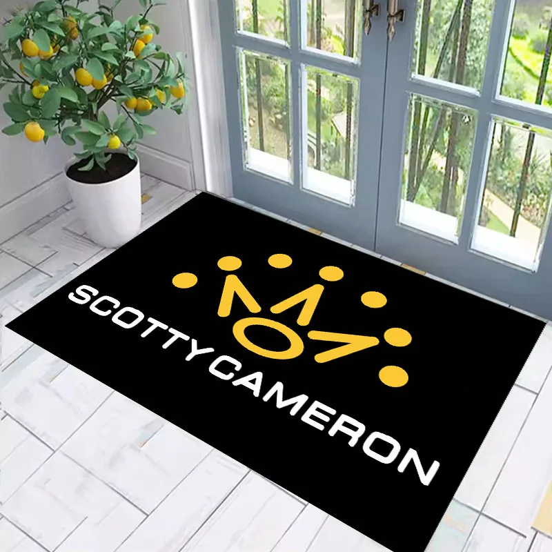 Room Entrance Rugs Foot Carpets Doormat S-scottys C-Camerons Floor Mats Non-slip Mat Home Kitchen Hallway Decor Welcome Rug