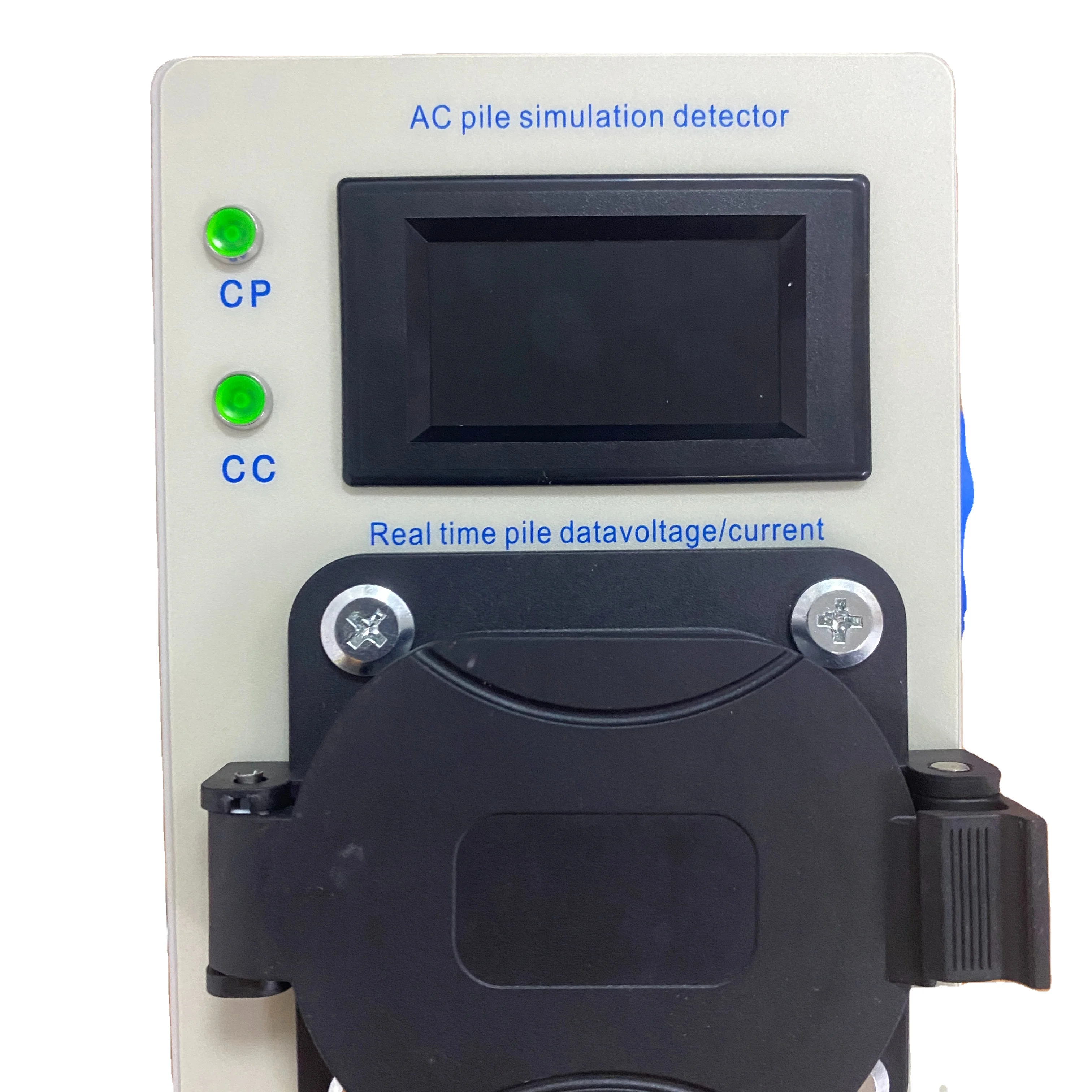

New NEV Vehicle Charger Simulator Portable Ev Tester with GBT SAE IEC Standard Socket for Testing Plug 220v-380v
