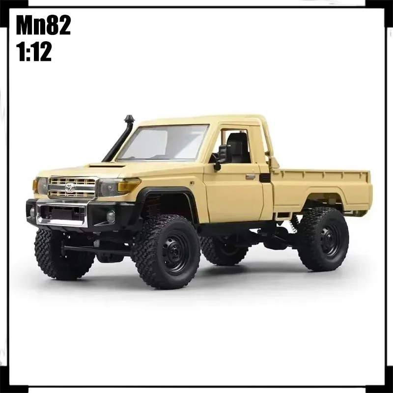 New Mn82 Mengniu Remote-controlled Toy Car 1:12 Model Car Rc Off-road Vehicle Simulation Off-road Pickup Truck Children Toy Gift