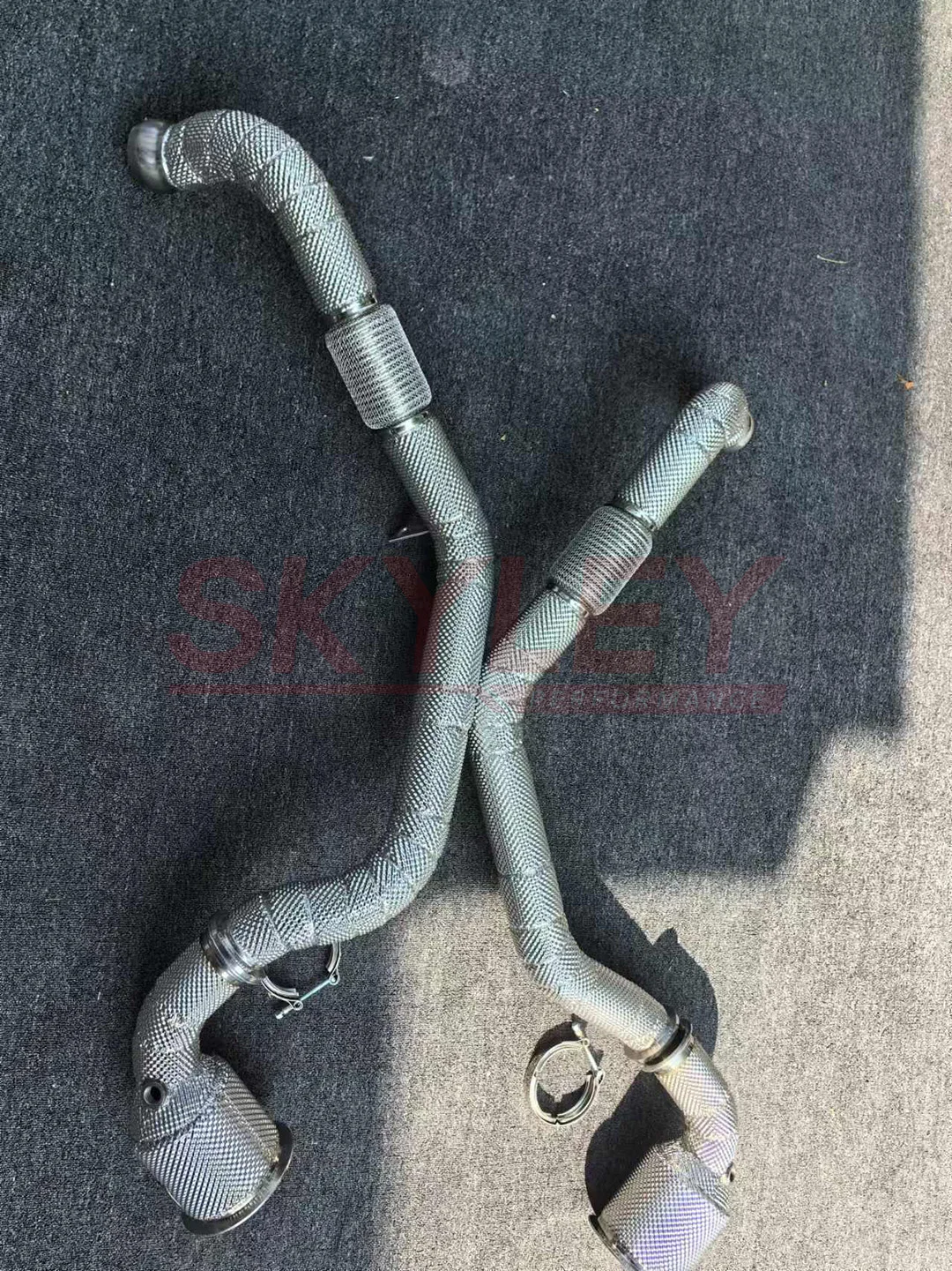 Downpipe per 2024+ Porsche Panamera 976 2.9T Performance Racing Downpipe Tubo anteriore