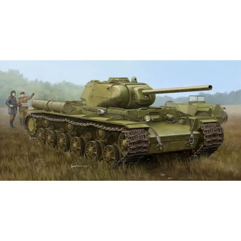 Trumpeter 01567 1/35 Soviet KV-1S/85 Heavy Tank - Scale Model Kit