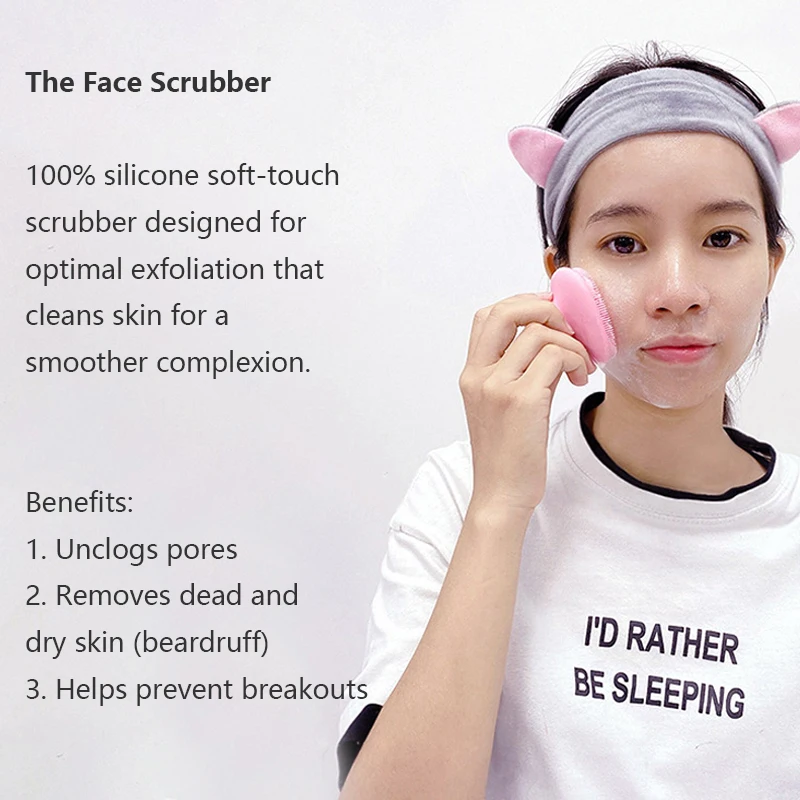 Silicone Face Cleansing Brush Washing Pad Exfoliating Blackhead Remover Facial Deep Cleansing Face Brushes Baby Bath Massager