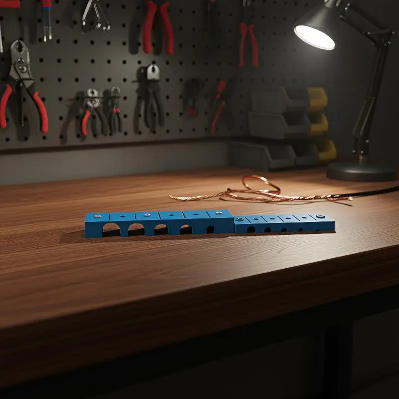 Wire Stripping Jig 10 Sizes: Cable Stripper Tool 3D Printed Plastic Peeling Holder Scrap Copper Recycling