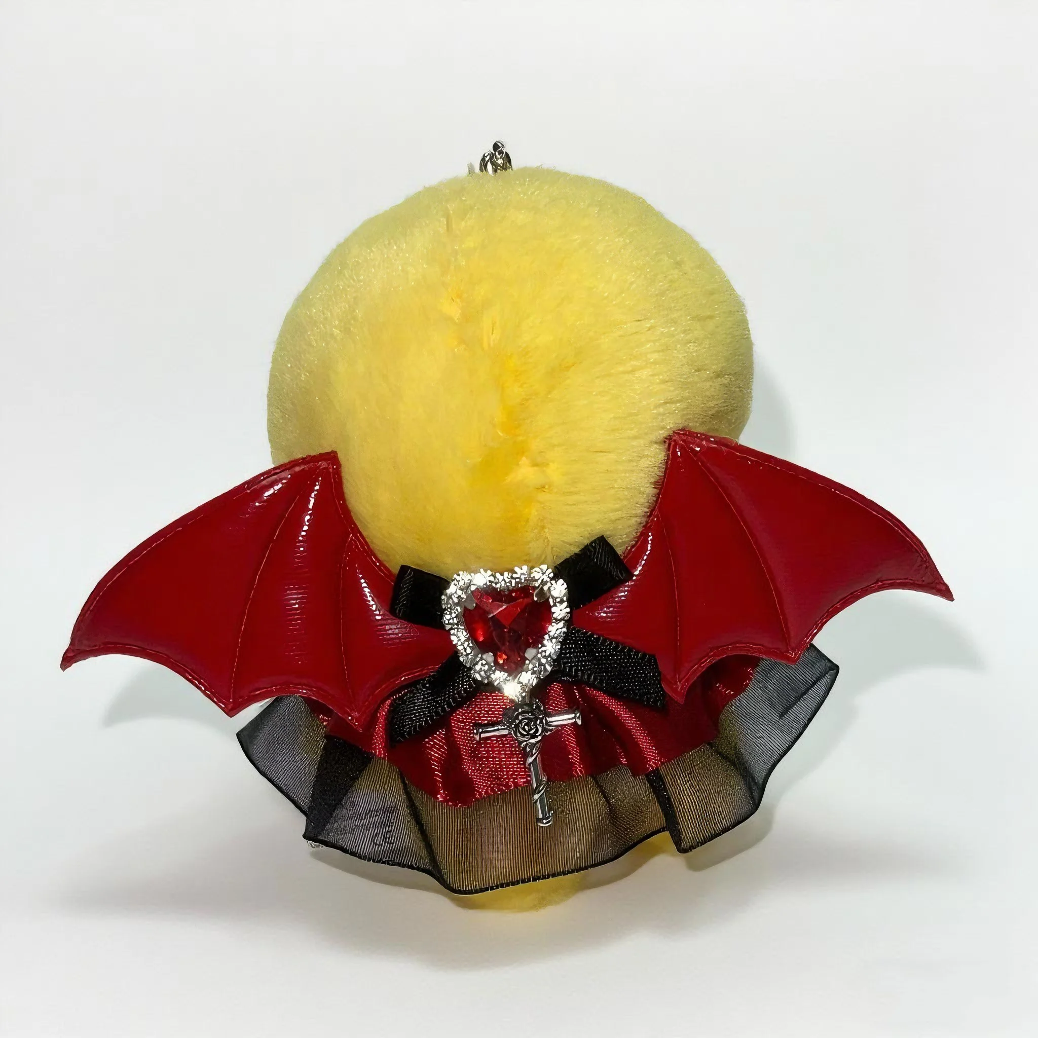 SKZOO Flow のぬいぐるみペンダント 子供用 ハロウィン 悪魔の羽 クリスタルマント バックパックペンダント ストレイキッズペンダント クリスマス