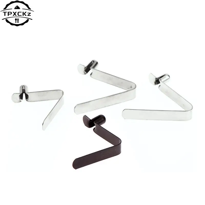 10Pc Snap Locking Kayak Paddle Spring Clip Tent Pole Single Button Awning Rowing 5-5.5mm