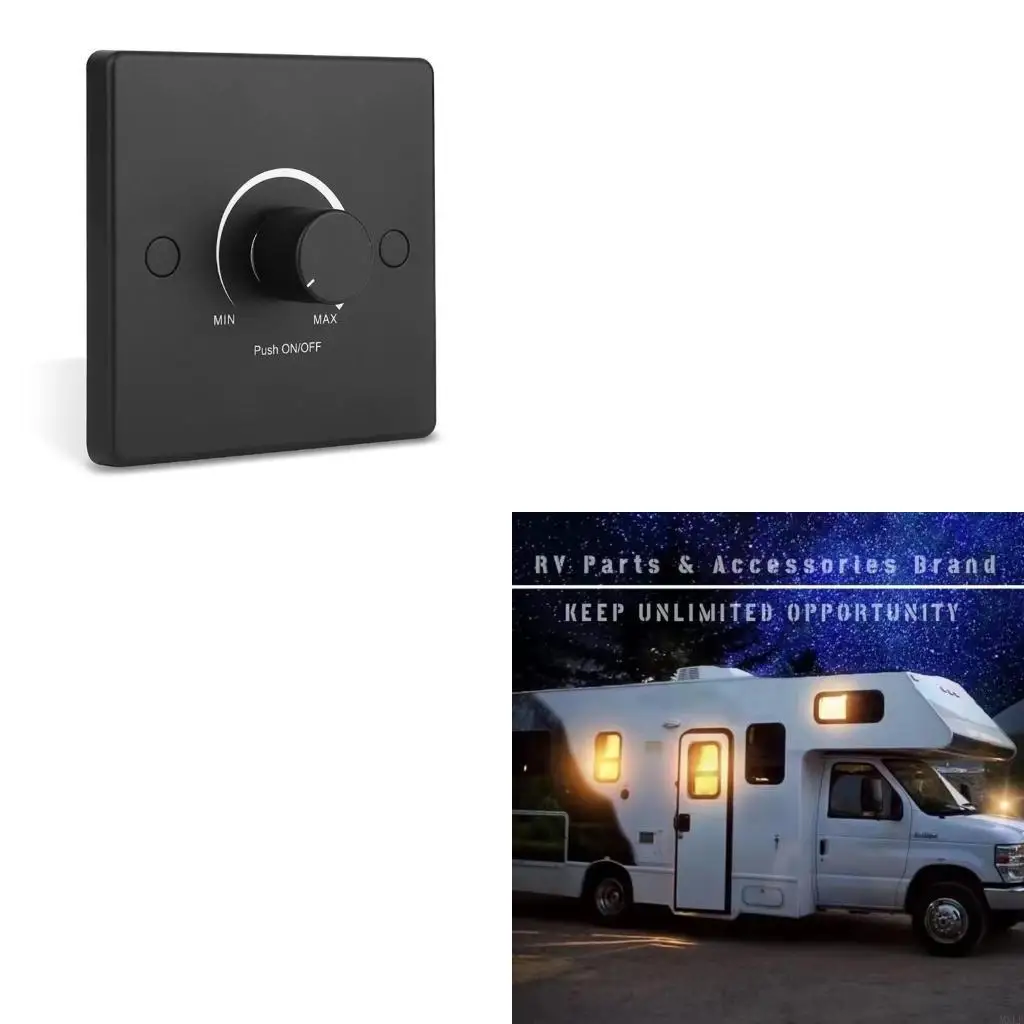 

Motorhomes Dimmer Switch 12V-24V 5A PWM Технология для плавного освещения в грузовике