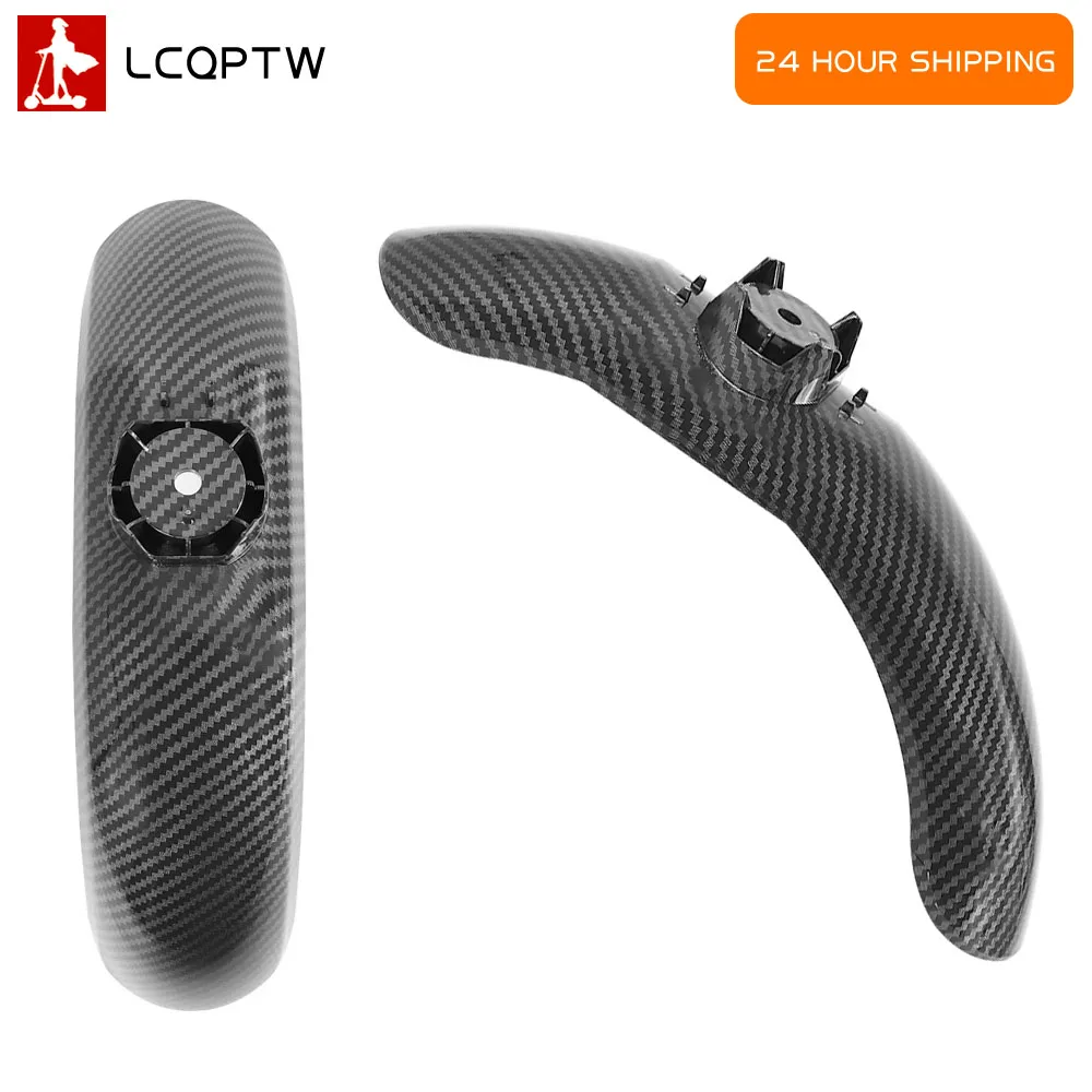 

Front Fender Carbon Fiber for Ninebot Max G30 Electric Scooter Mudguard Dirt Resistant Wheel Tyre Splash Accessories Parts
