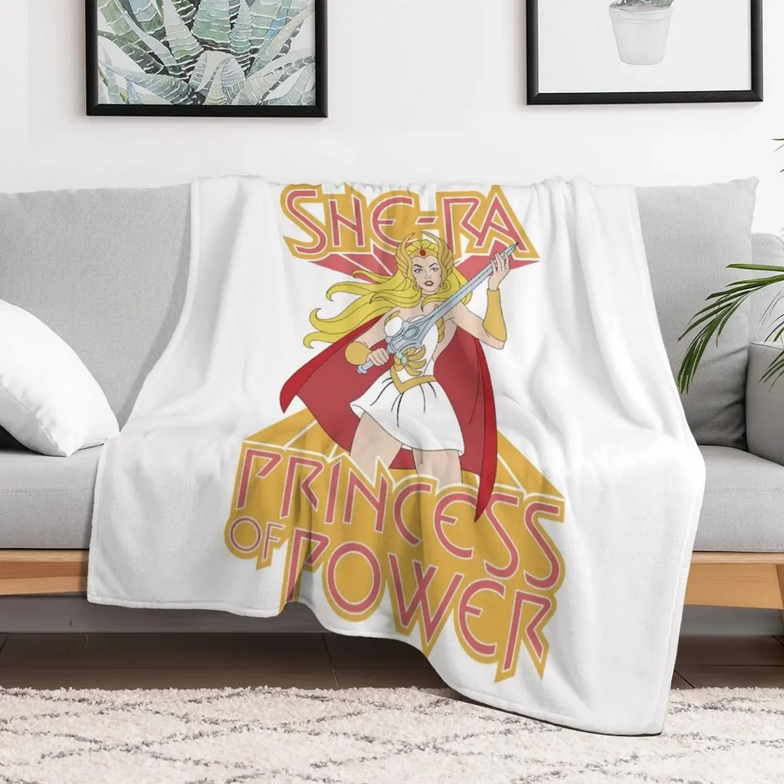 She-Ra Throw Blanket Sofas Sofa Throw Plaid Warm Blankets