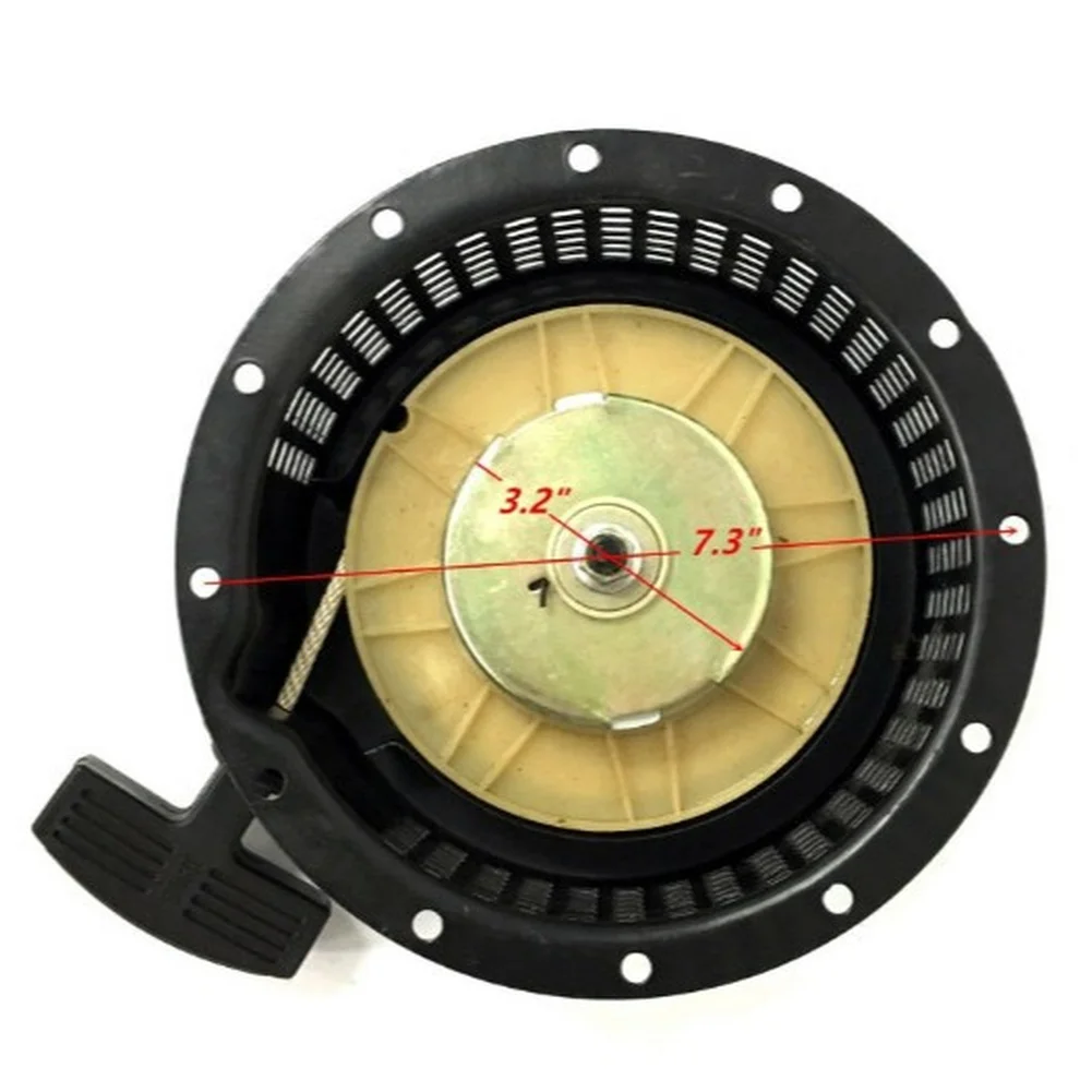 Recoil Starter for 296CC 178F 178FE 306CC 178FA Engine Series Reliable Starting Function 15.6x8x5.5cm Dimensions