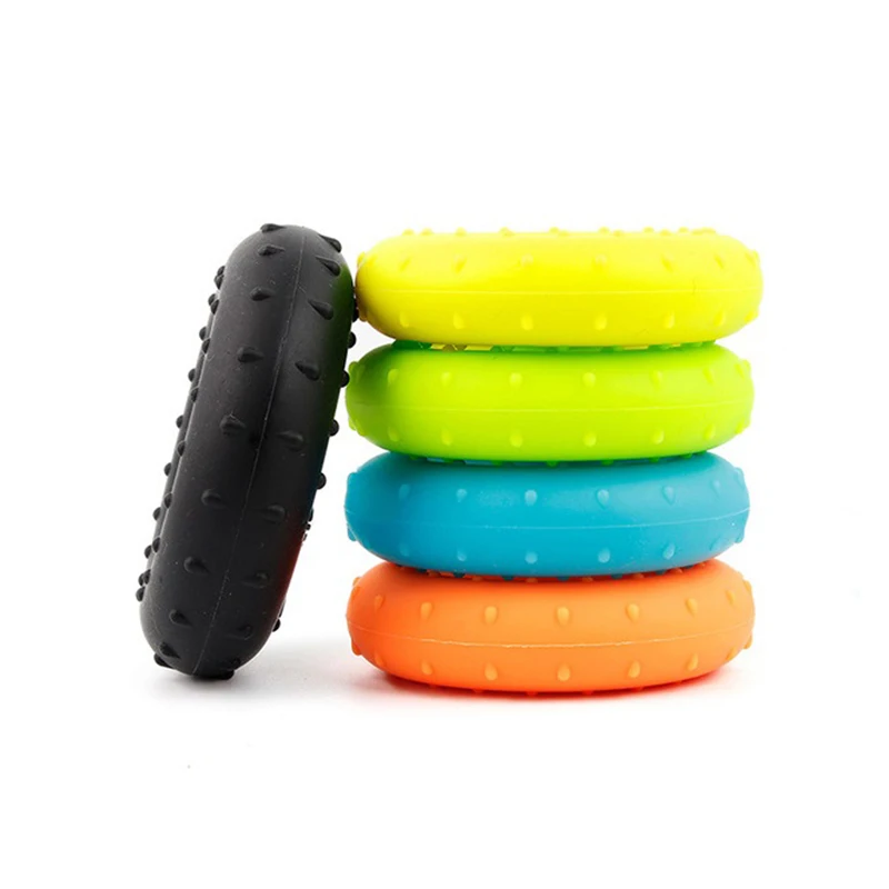 Silicone Finger Gripper Ring Hand Muscle Strengthener Ring Wrist Finger Trainer Exercise Carpal Expander Workout Fitness Device