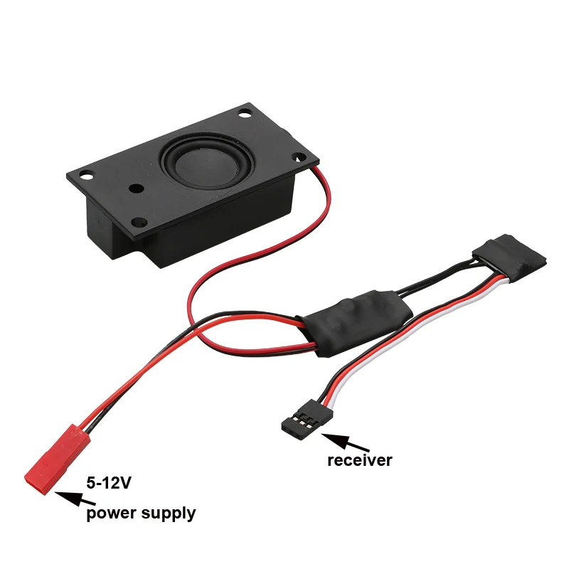 DC 5-12V mikro ses modülü 3S boynuz simülasyon deniz hoparlör buhar-düdük Siren trompet kontrol denizcilik bölüm RC tekne için