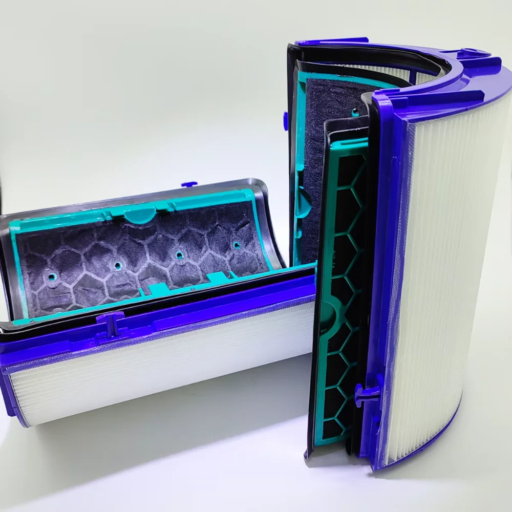 Замена HEPA-фильтра для очистителя воздуха Dyson HP04, TP04, DP04, DP05, TP05, простой в установке HEPA + угольный фильтр для улучшения