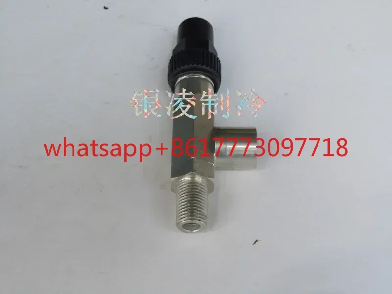 

Refrigeration air conditioner freezer right angle globe valve screw chiller pressure transmission sensor valve NPT1/4