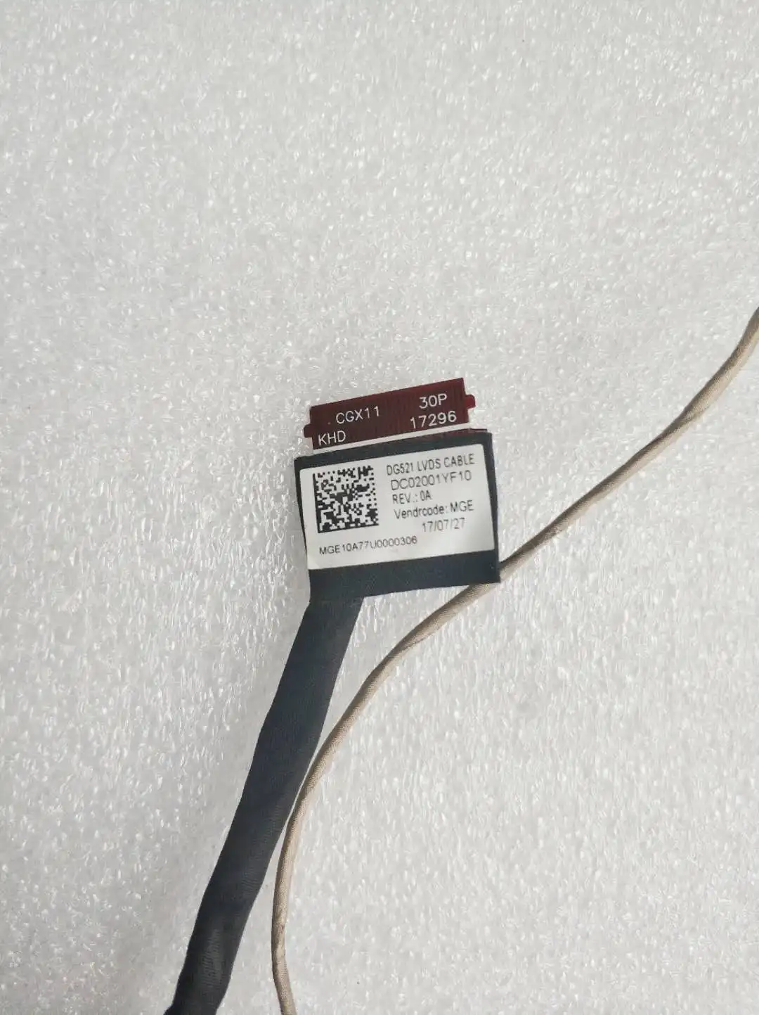 Lenovo Ideapad 320-15ikb 520-15 스크린 케이블 LVDS 케이블 카메라 케이블 Dc02001YF10 DG521 용 노트북 부품
