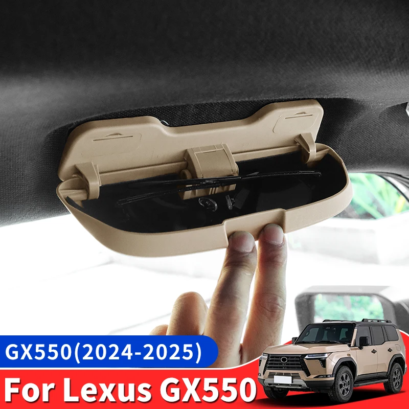 For 2024 2025 Lexus GX550 550h Upgraded Dedicated Eyeglasses box Accessories gx 550 Interior Modification Tuning