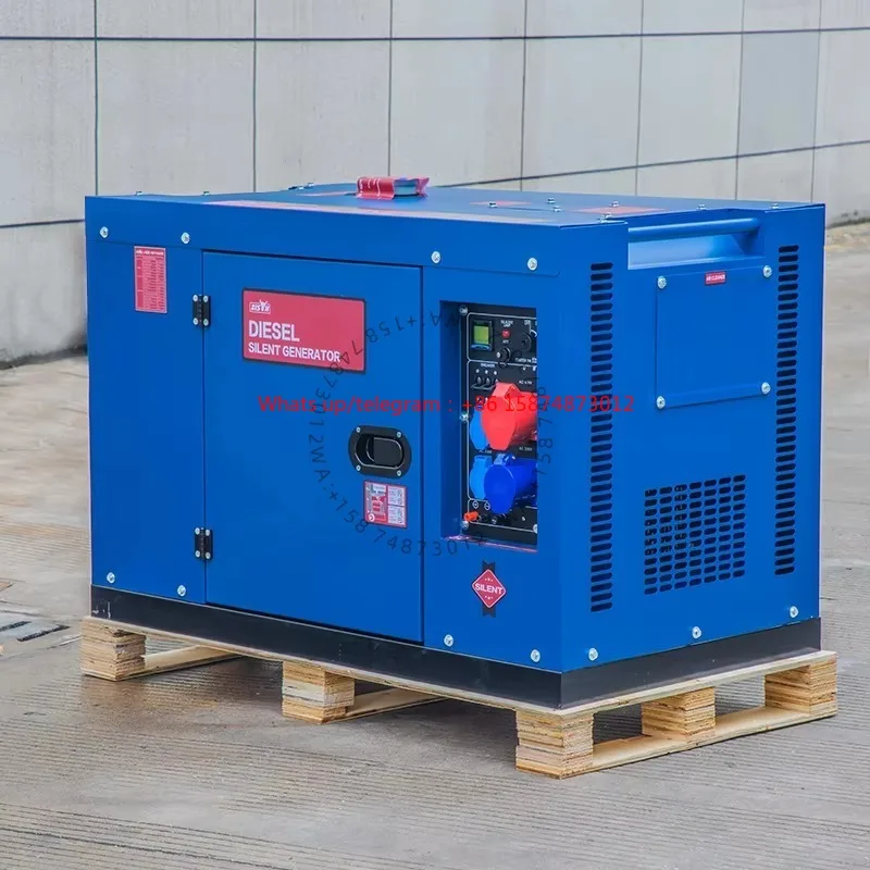 

60hz Three 3 Phase Small Silent Portable die sel Power Generator 10kw 10kva 8kw 8kva 5kw 5.5kva