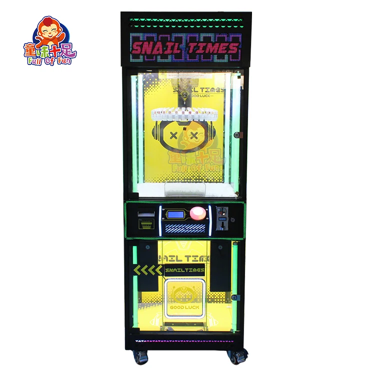 Custom 32 Clips Prize Game Machine Clamp Vending Arcade Machine with Pixel Screen for Indoor Entertainment