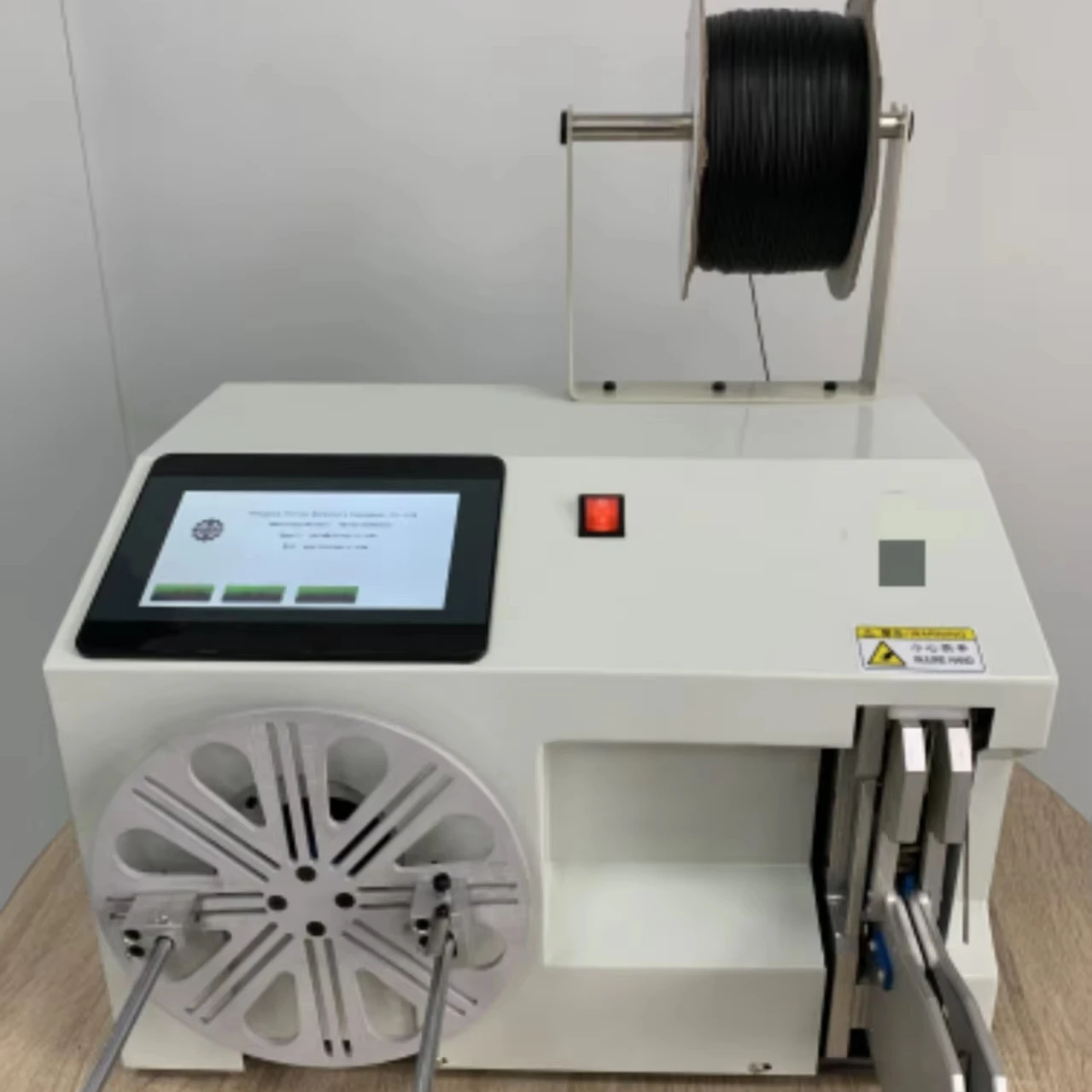 

Winding and Binding Machine with Cable Tie Tying for Data Cable Power Cord