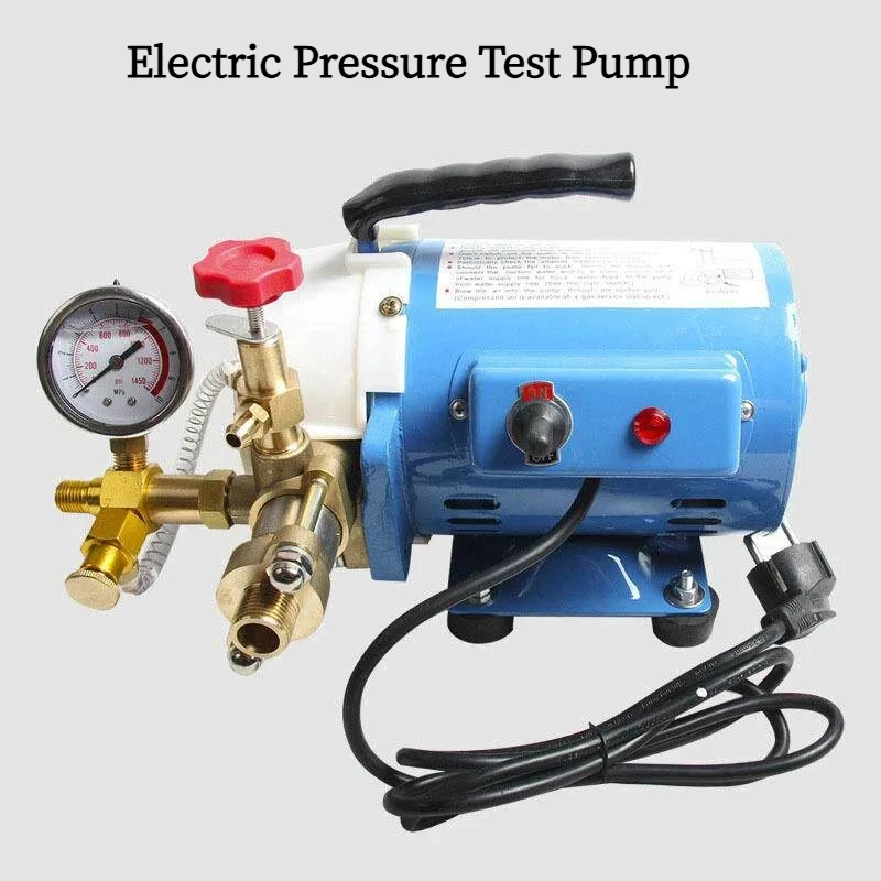 DSY-100 Electric Pressure Test Pump—Suitable for Pipeline Construction, 6 MPa Working Pressure, 250 W Pressure Test Pump