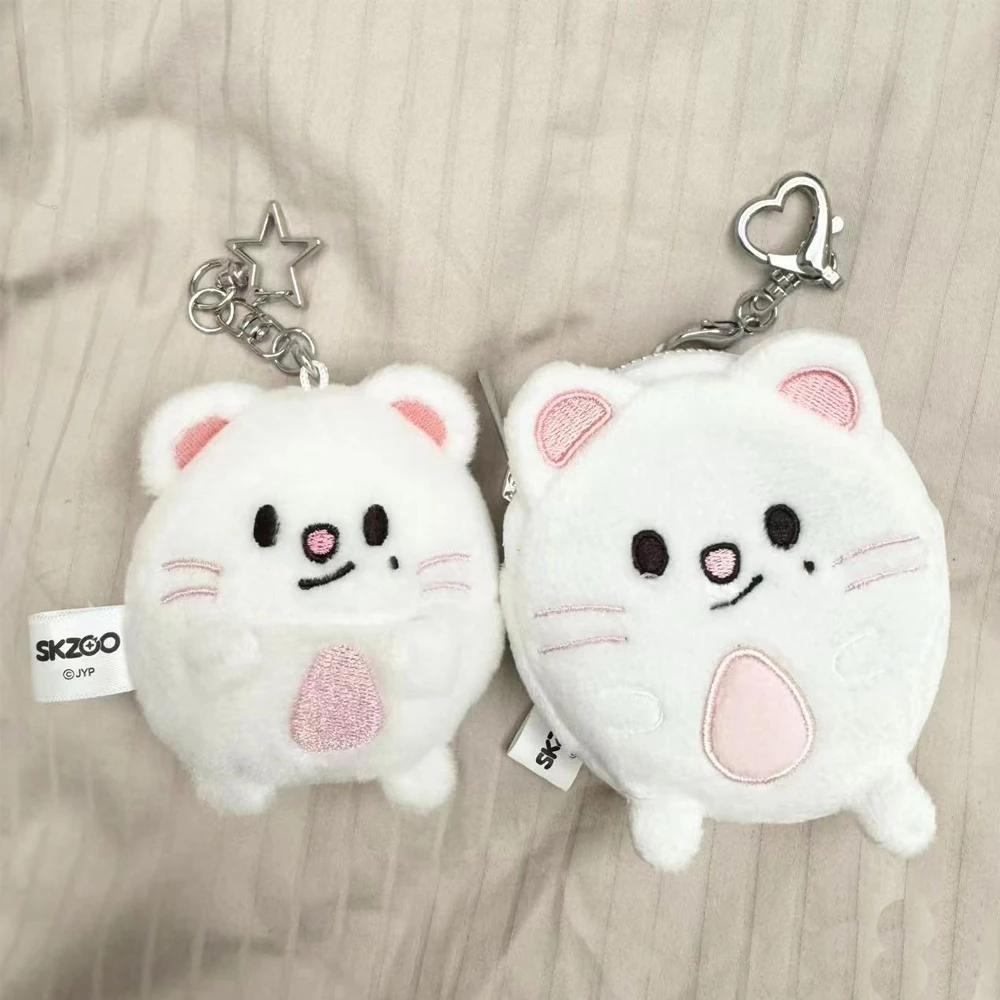 

440style Straykids Plush Keychain Egg Mini Plush Doll Skzoo Official Same Style Han Lee Know Fang Can Pendant Birthday Gift