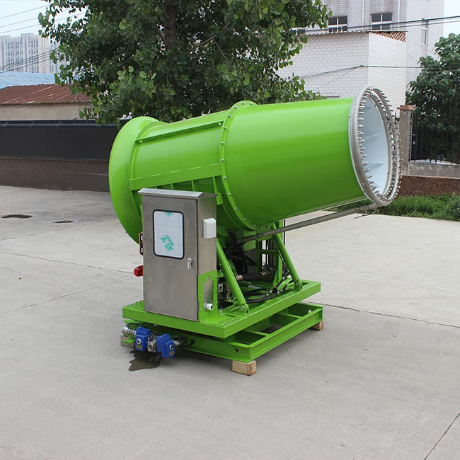 Para a planta de supressão de poeira de mineração agrícola e urbana protege soluções manuais de canhão de névoa de água
