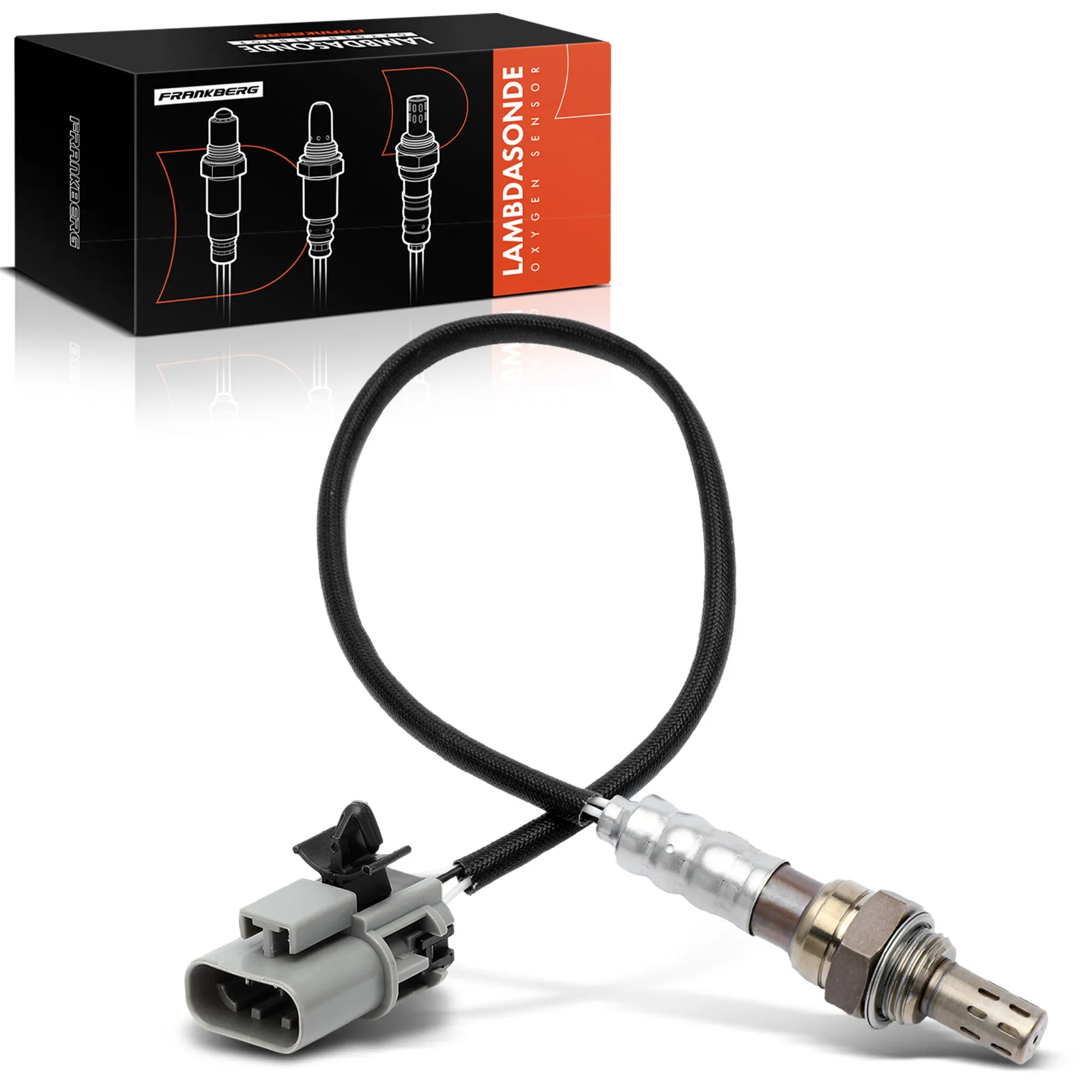 Frankberg 1x Lambdasonde Controlesonde Vóór Katalysator voor Nissan Almera I Micra II Primera Serena C23 XF529G444CA XF5Z9G444DA
