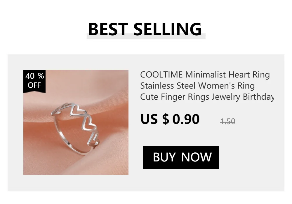 Cooltime Tier Hund Pfote Knochen verstellbare Ringe für Frauen Edelstahl offene Fingerringe Schmuck Anillos Mujer – Detail 19