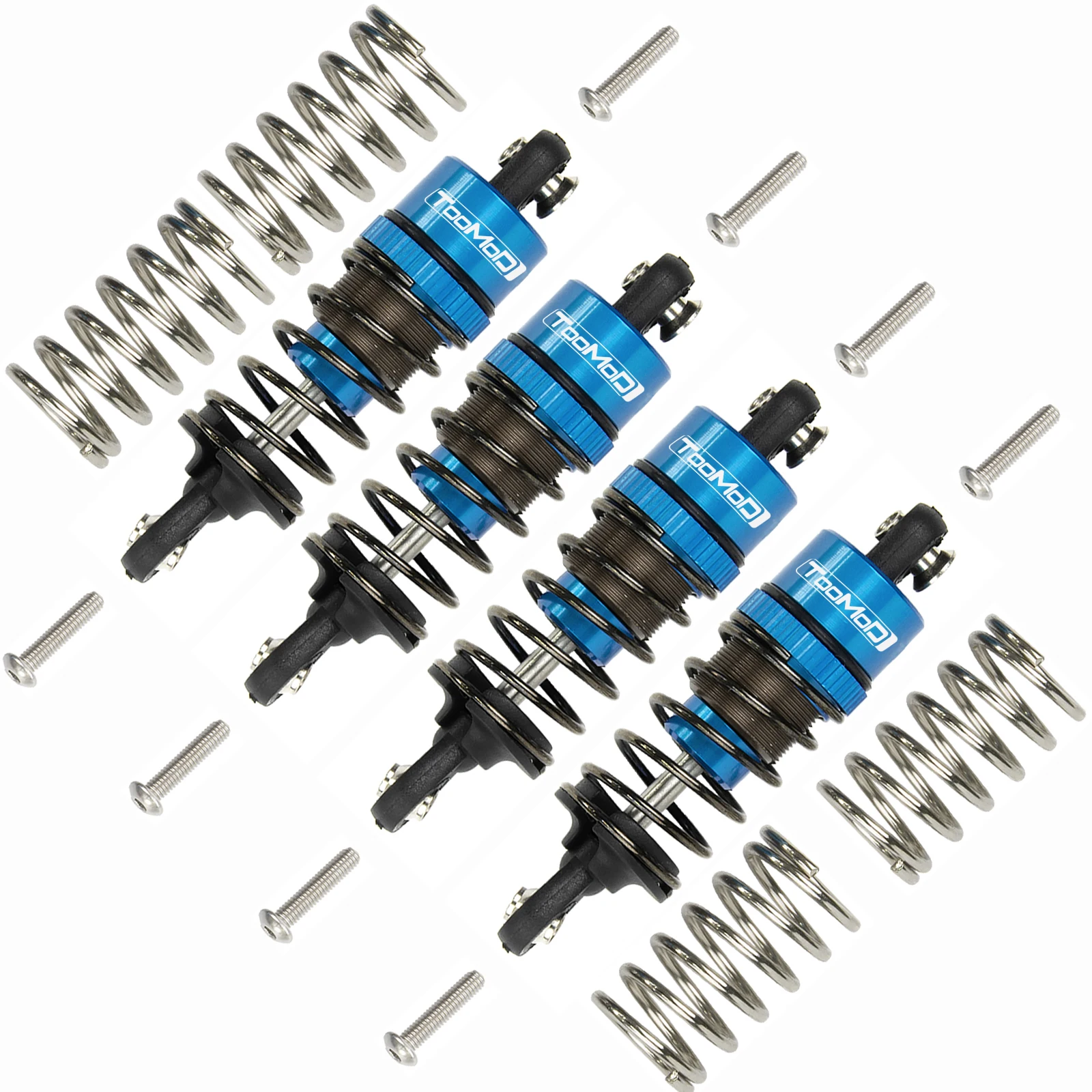 1/10 RC Oliegevulde Schokdemperkit voor ARMMR HSP LosiTamiya TT02 TT01 WR-02 M05 M06 TA05 On Road Auto Drift Auto Upgrade Onderdelen