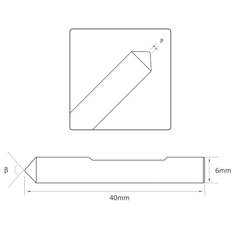 High Security Carbide Tracer Point 80° 90 ° 95° 100 ° 105 ° For Key Machine to Copy Dimple Keys