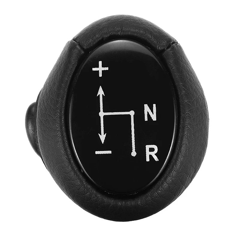 

10X Auto Parts Leather Automatic Gear Shift Knob Lever Shifter For Benz Smart Fortwo Roadster 450 451 Brabus Fortwo