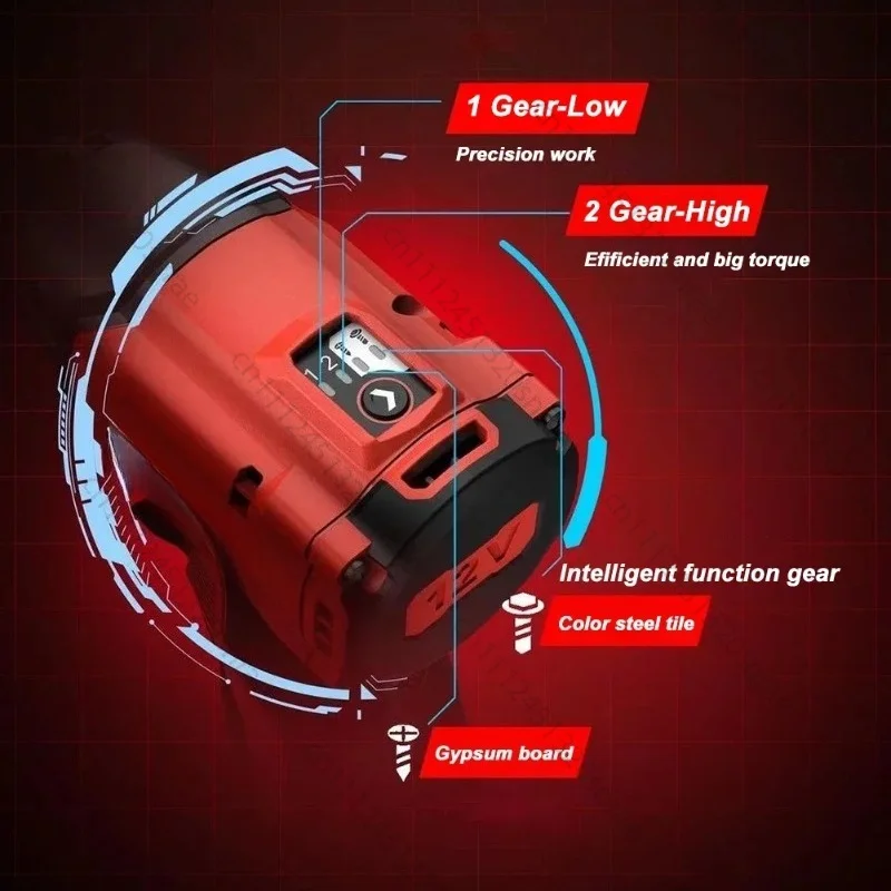 5767 1/4inch chuck Cordless Electric Drill Brushless Motor Brushless 140Nm 3300rpm 4100ipm 12V Share Battery Platform