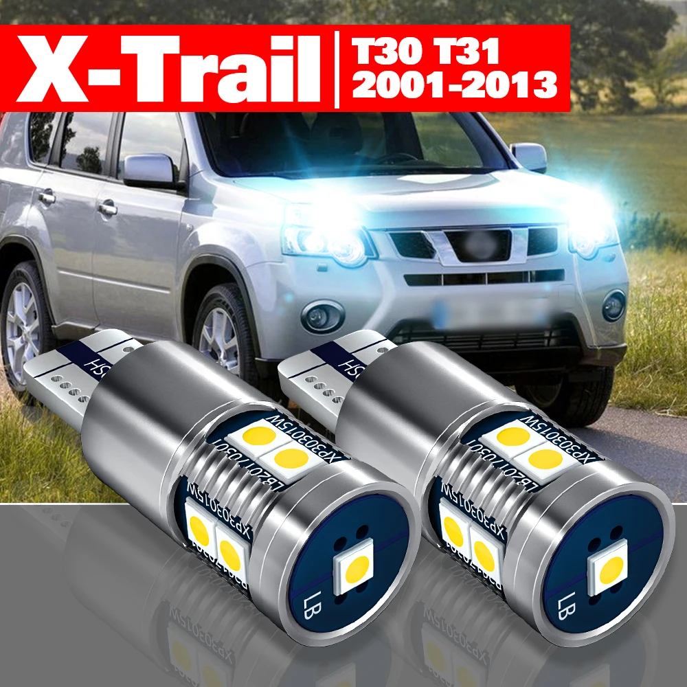 

For Nissan X-Trail X Trail XTrail T30 T31 2001-2013 2pcs LED Parking Light Clearance Lamp Accessories 2008 2009 2010 2011 2012