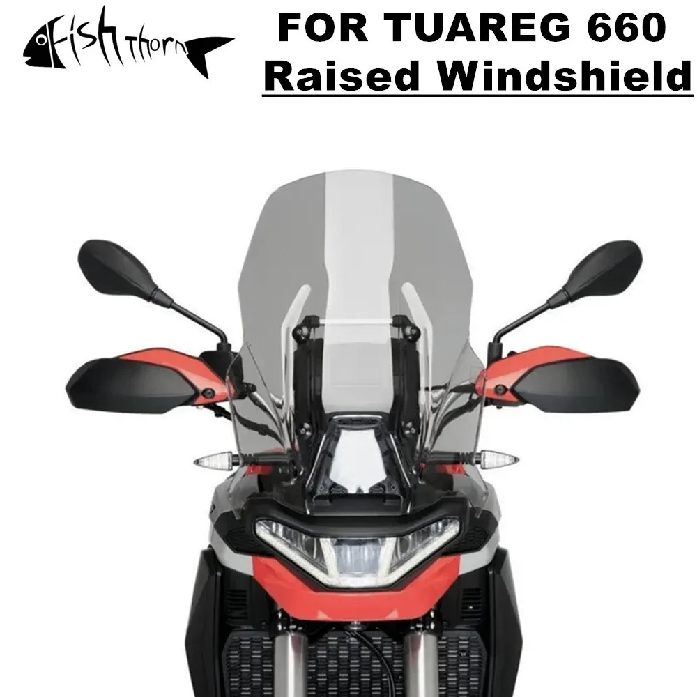 For Aprilia TUAREG 660 Tuareg 660  Tuareg660 2022 2023 Windshield Motorcycle windshield windscreen Raise the windshield