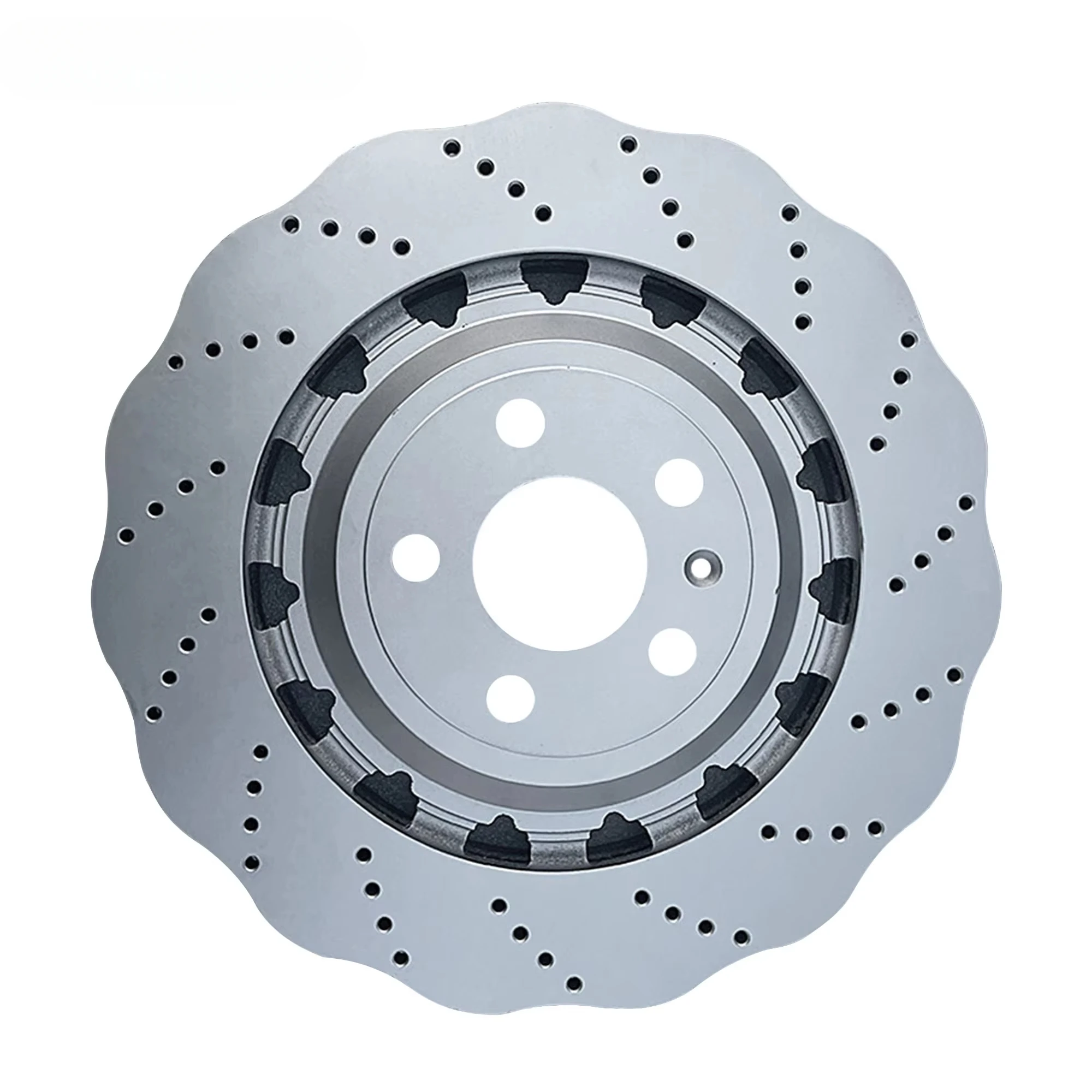 

Hsingyik 8J0615301K 370mm Wave Front Brake Disc Rotor for TTRS Quattro Rs3 8P S5 Q5 Seat LEON