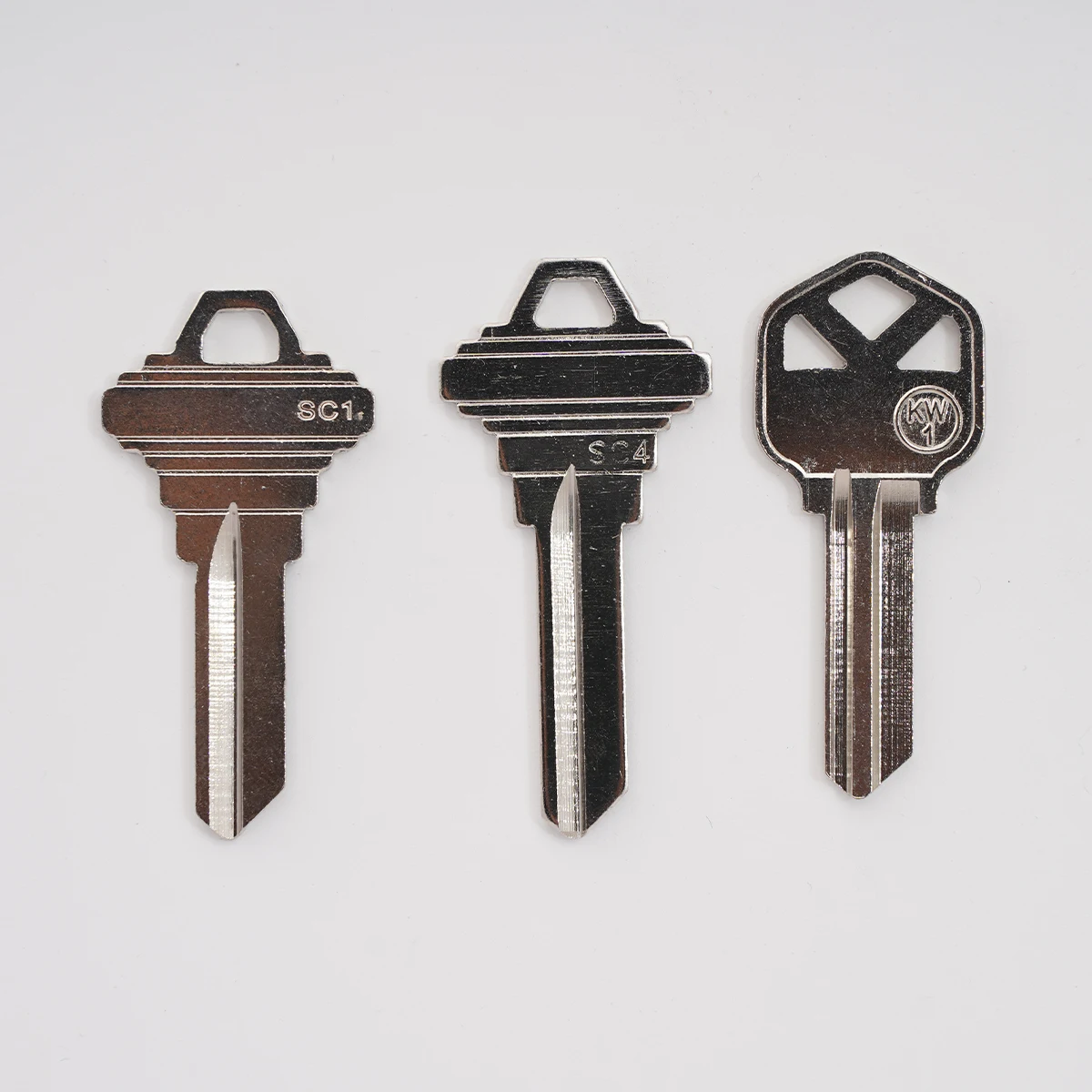 

10 pieces KW1/SC1/SC4 Key blanks Locksmith Supplies Blank Keys for kwikset schlage lock