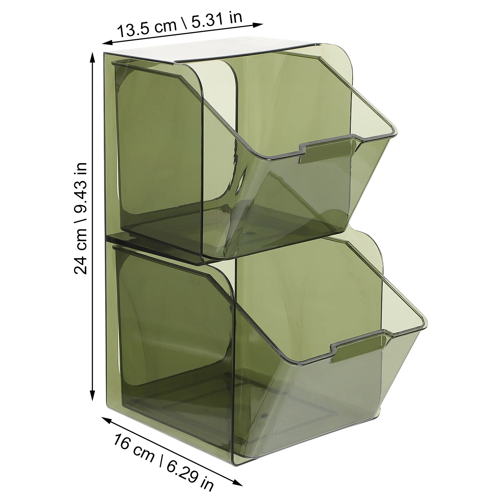 صندوق تخزين كبسولات القهوة بطبقة مزدوجة وحقيبة الشاي وحامل مُنظِم لحاوية مقصورة الفندق والمكتب المنزلي