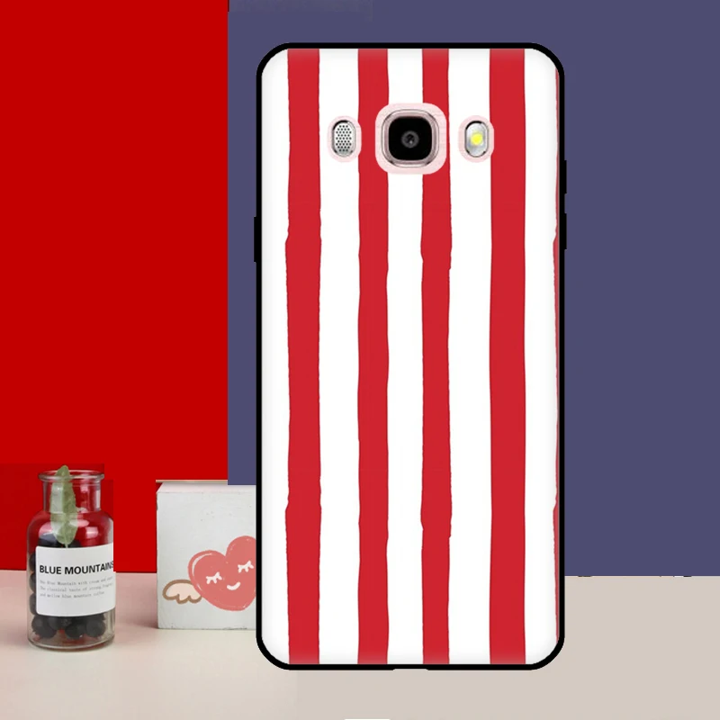 Milan Stylish Stripe Design Case For Samsung Galaxy J4 J6 Plus 2018 J8 A6 A7 A8 A9 J1 A3 A5 2016 J3 J5 J7 2017 Cover